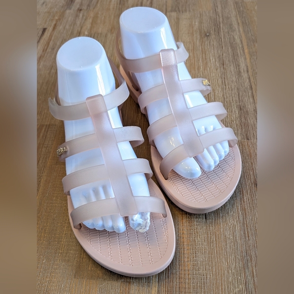 Melissa Women's Sun Rodeo Strappy Fisherman Scented Sandals Frosted Pink Size 9 - Picture 5 of 12